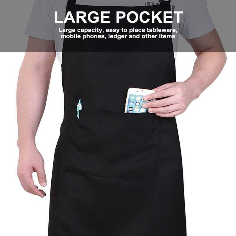 2 Pack Waterproof Clear PVC Apron For Kitchen Housework Restaurant Butcher Clean gallery