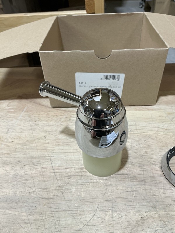 Moen Belfield Volume Control Valve Trim Kit-Chrome (VALVE NOT INCLUDED) T4412 gallery