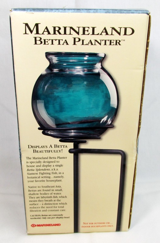 Indoor Marineland Betta Planter Display For Indoor Use Only Houseplants Fish gallery
