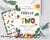 Hungry Caterpillar 2nd birthday invite 5x7 digital invite ready in 24 hours! gallery