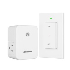 DEWENWILS Remote Control Outlet, Wireless Light Switch Compact Design, Programma