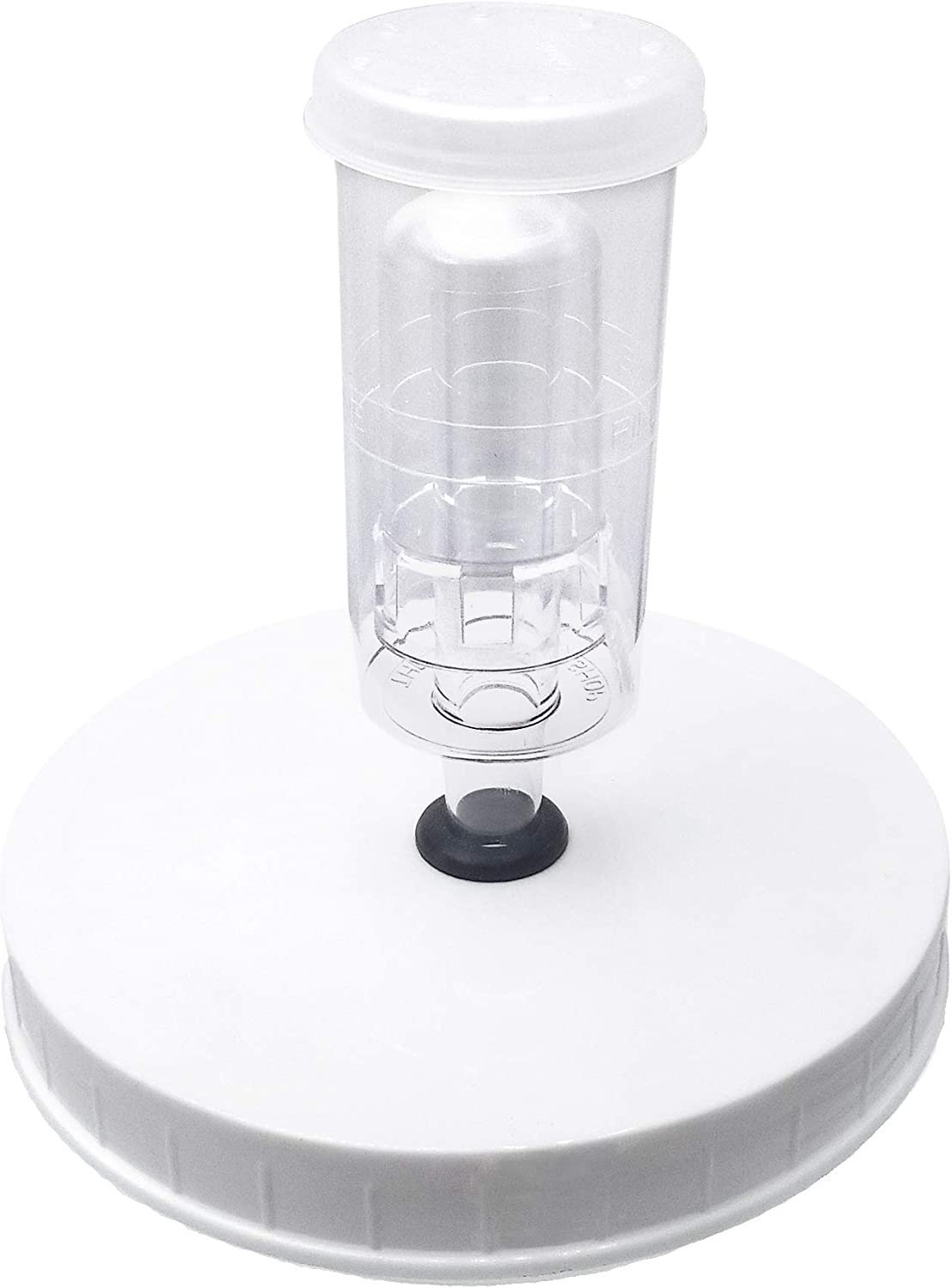 Airtight One Gallon Standard Fermentation Lid Gasket with 3 Piece Airlock gallery