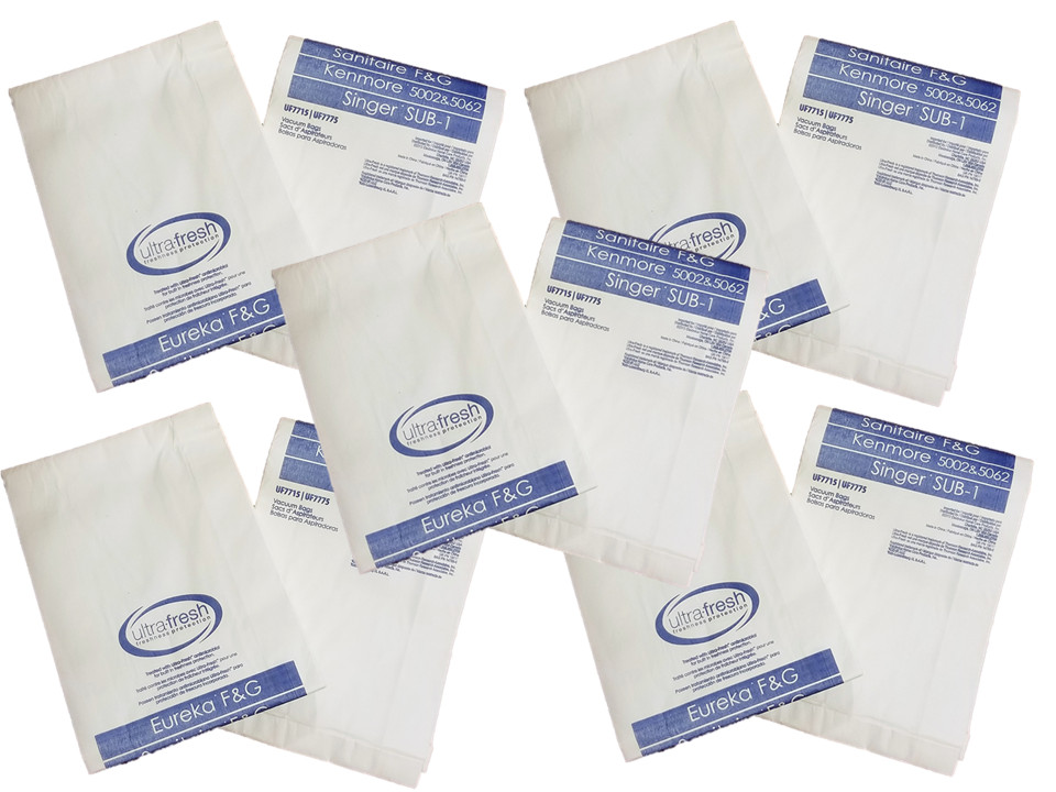 Eureka Sanitaire Style F&G Upright Vacuum Cleaner Bags 10 Pk Micro Filtration gallery