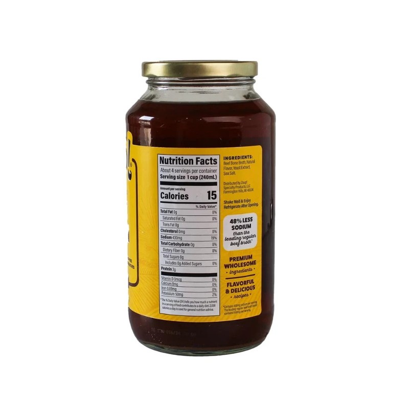 Zoup! Really Good Beef Bone Broth, Shelf-Stable, 32 oz gallery