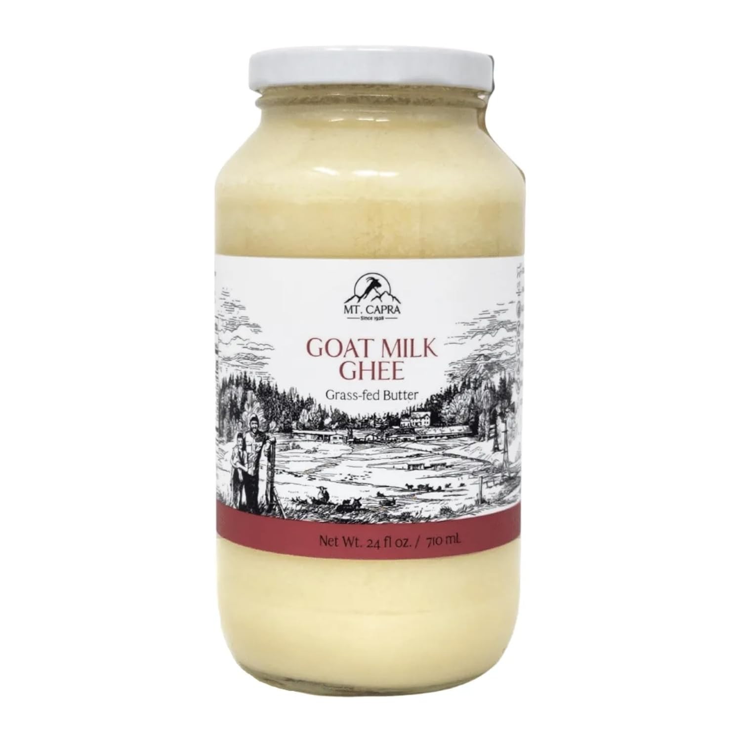 Mt. Capra Goat Milk Ghee | Grass-Fed Clarified Butter High in MCT Oil Perfect... gallery