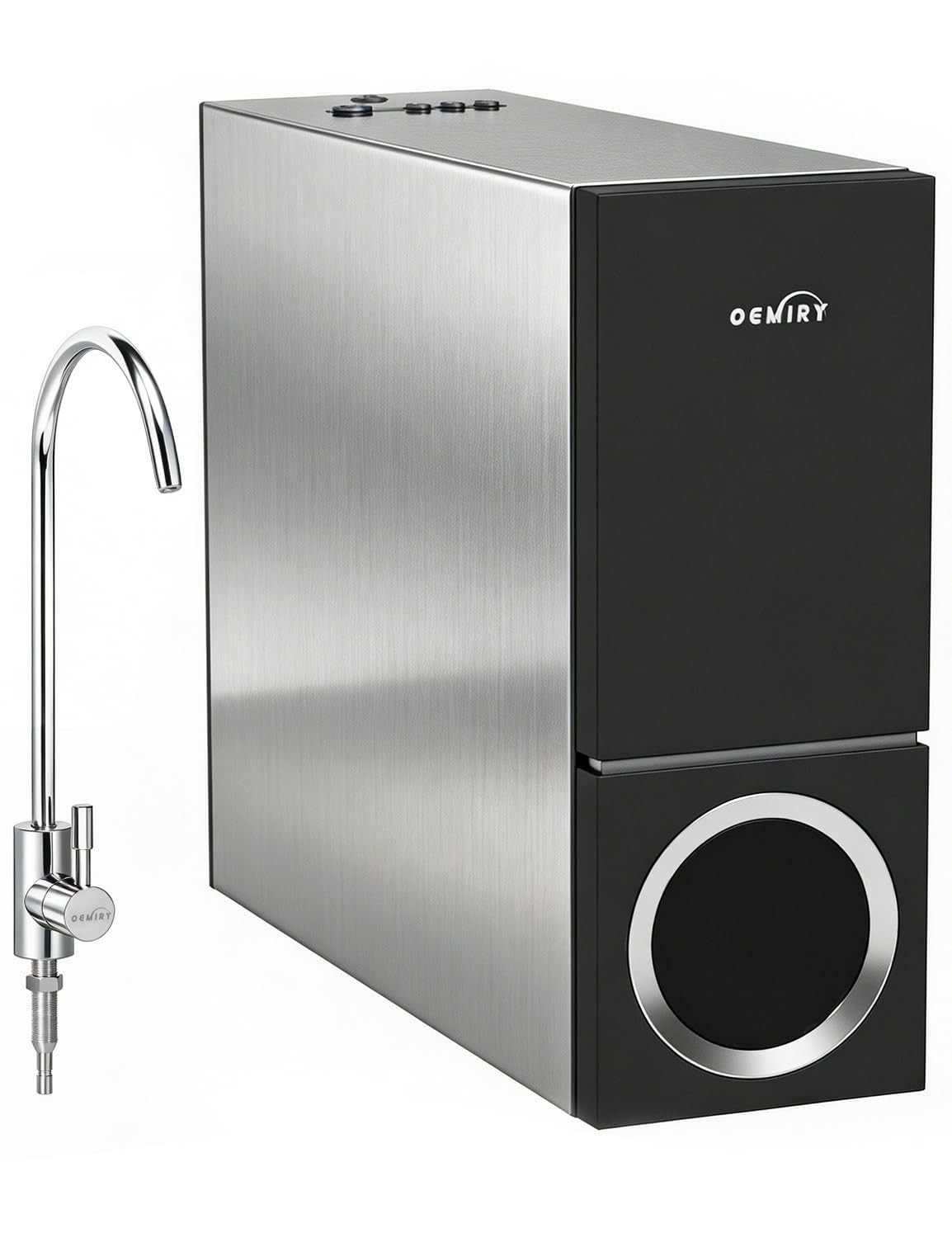 OEMIRY 600 GPD Tankless Reverse Osmosis 7-Stage Under-Sink Water Filter gallery