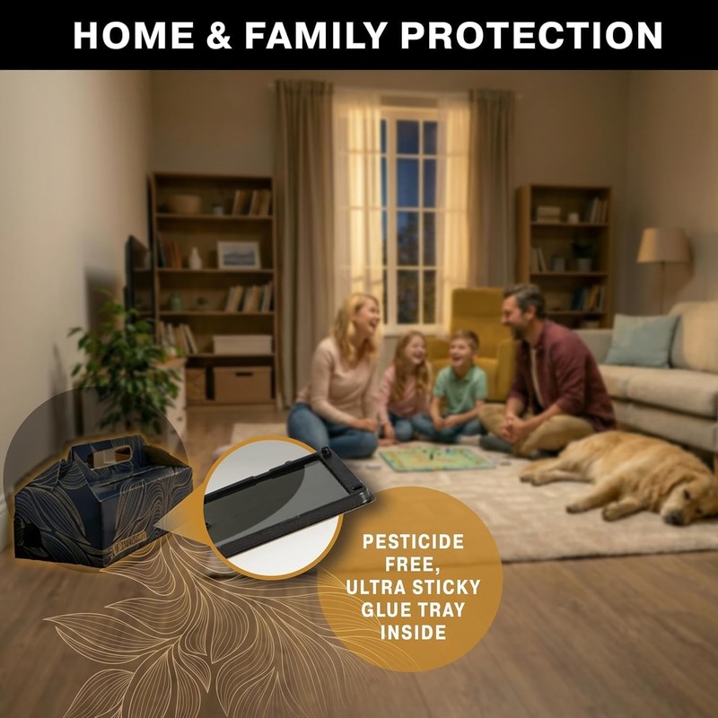 Pest Control Made Easy: Disposable No-See Mouse Traps, 2 Pack - Child & Pet Safe gallery