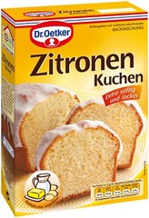 Dr. Oetker Lemon Cake Baking Mix Backmischung New from Germany