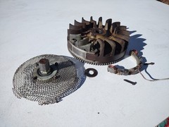 ’78 Briggs & Stratton 8hp Engine Ring Flywheel Alternator Stator OEM UNTESTED!