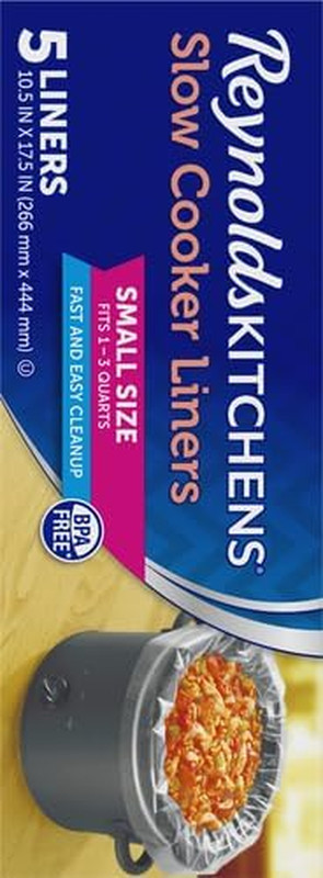 Kitchens Slow Cooker Liners, Small (Fits 1-3 Quarts), 5 Count (Pack of 2) gallery