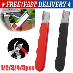 Black/red Garden Tool Sharpener QuickGardening Scissors Sharpener for Lawn Mower