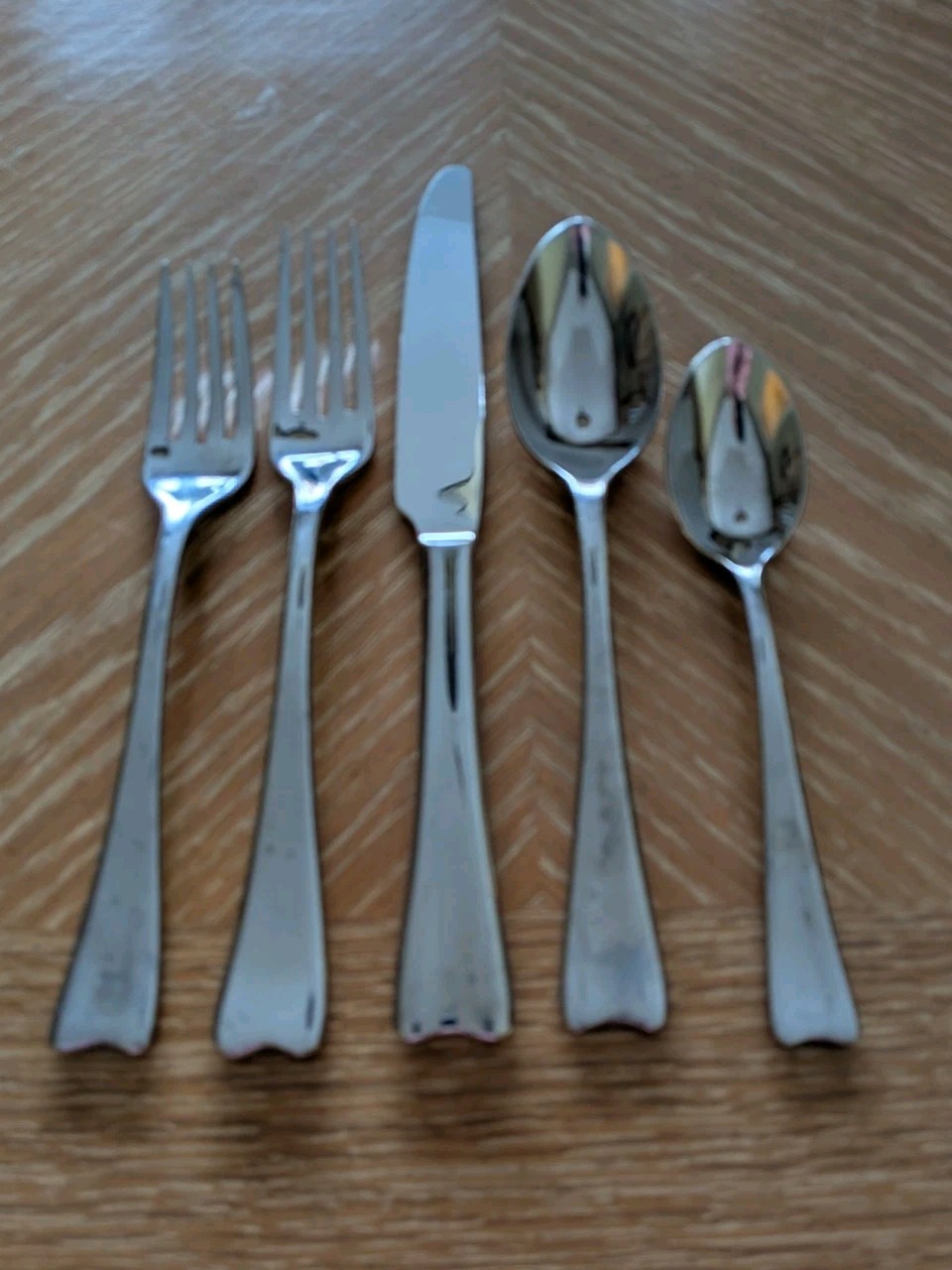 5 Piece Place Setting RLM HOME Stainless TABLET Robert Morris FREE SHIPPING gallery