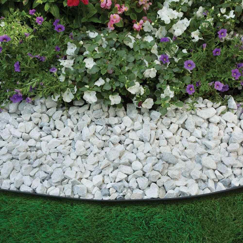 Landscape No Dig Lawn Garden Edging Kit 60 Ft Flexible Durable Border Paver New gallery