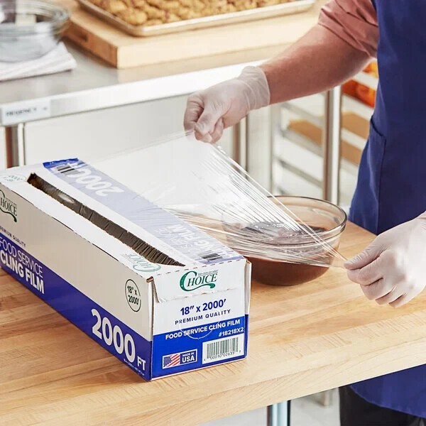 Food Wrap Film 18" x 2000ft Roll gallery