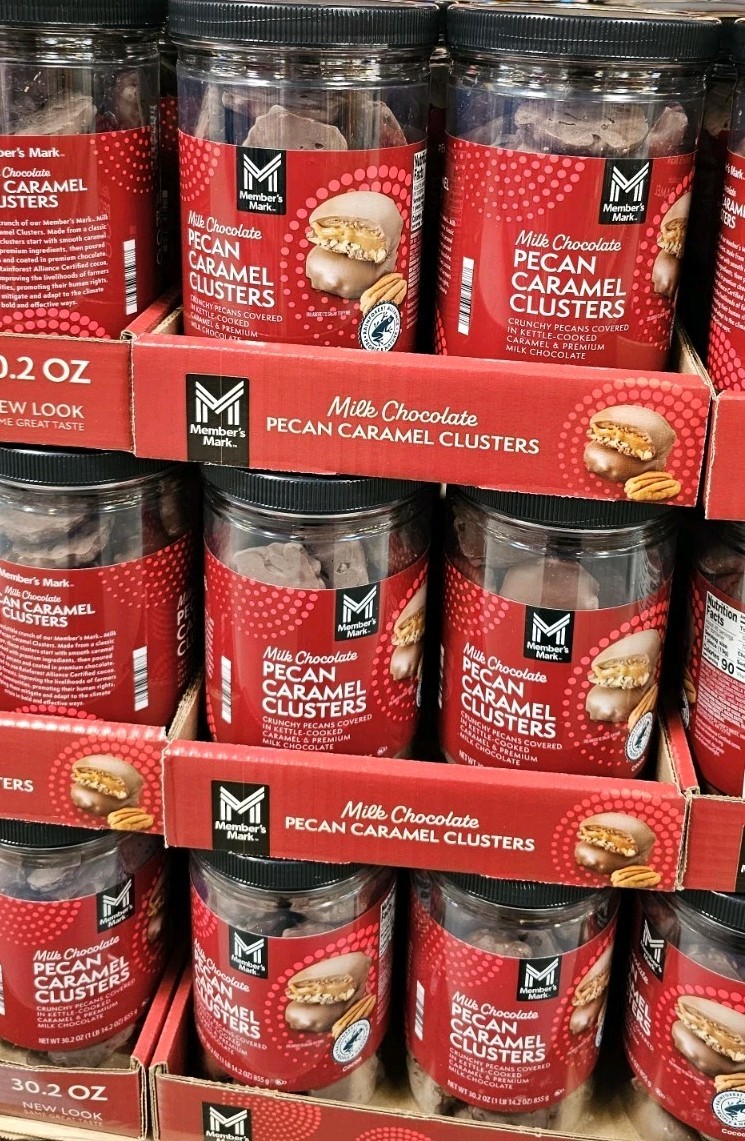 2pk Member's Mark Milk Chocolate Pecan Caramel Clusters, 30.2 oz. gallery