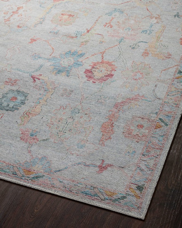Loloi Elysium Collection Ely-01 Pebble/Multi 3-6 X 5-6 Accent Rug gallery