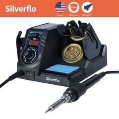 130W Soldering Station Kit Adjustable Temp Soldering Iron Desoldering Tool