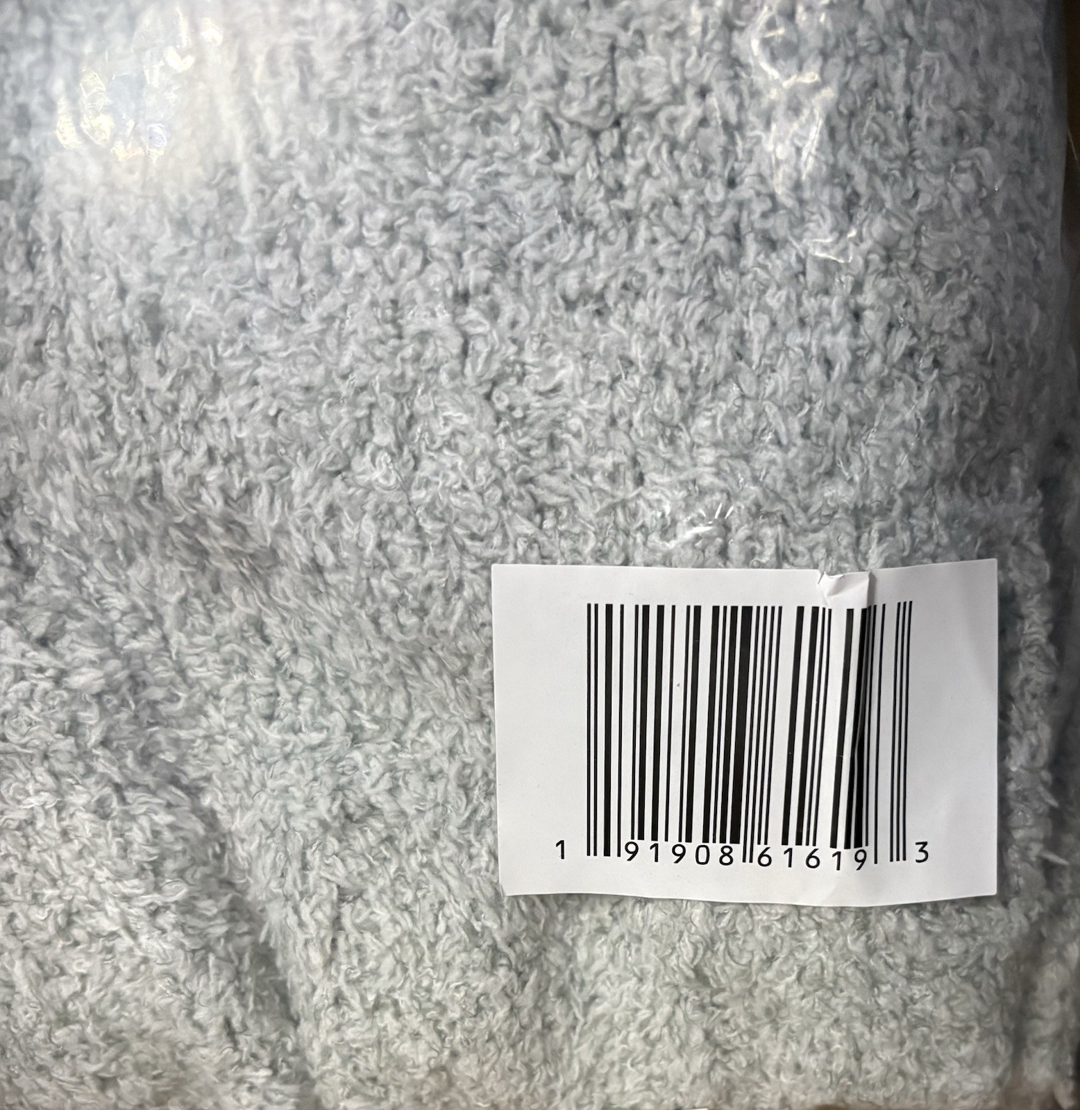 Solid Light Gray Throw Blanket, Throw Size, Rectangular, No Closure gallery