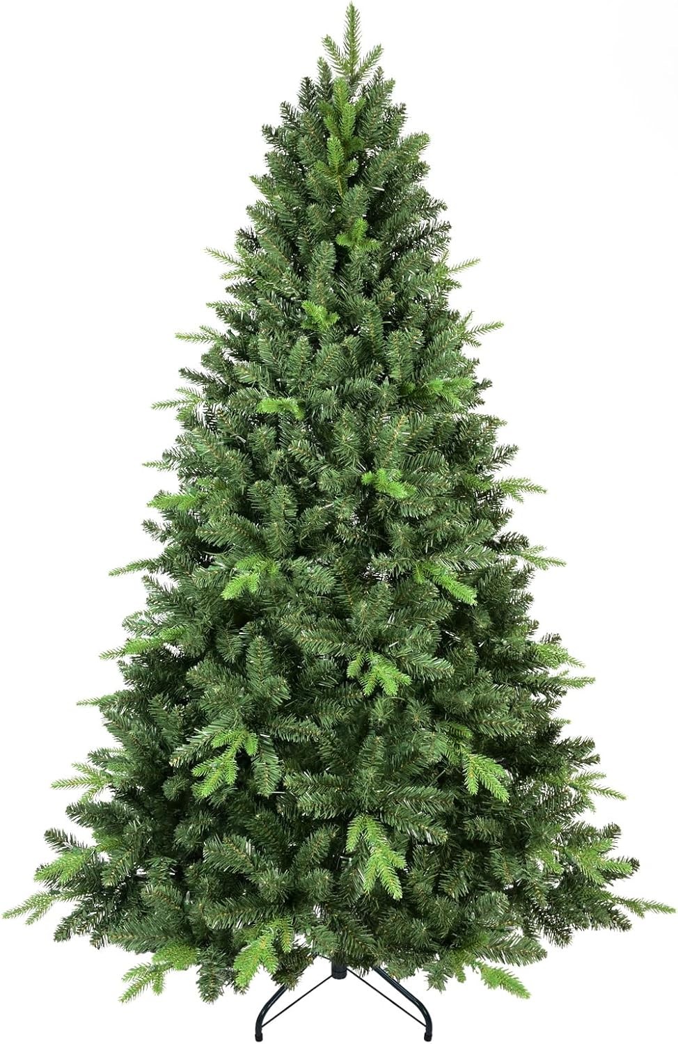 5ft Green Spruce Realistic Artificial Christmas Tree with Stand 967 PE&PVC Tips gallery