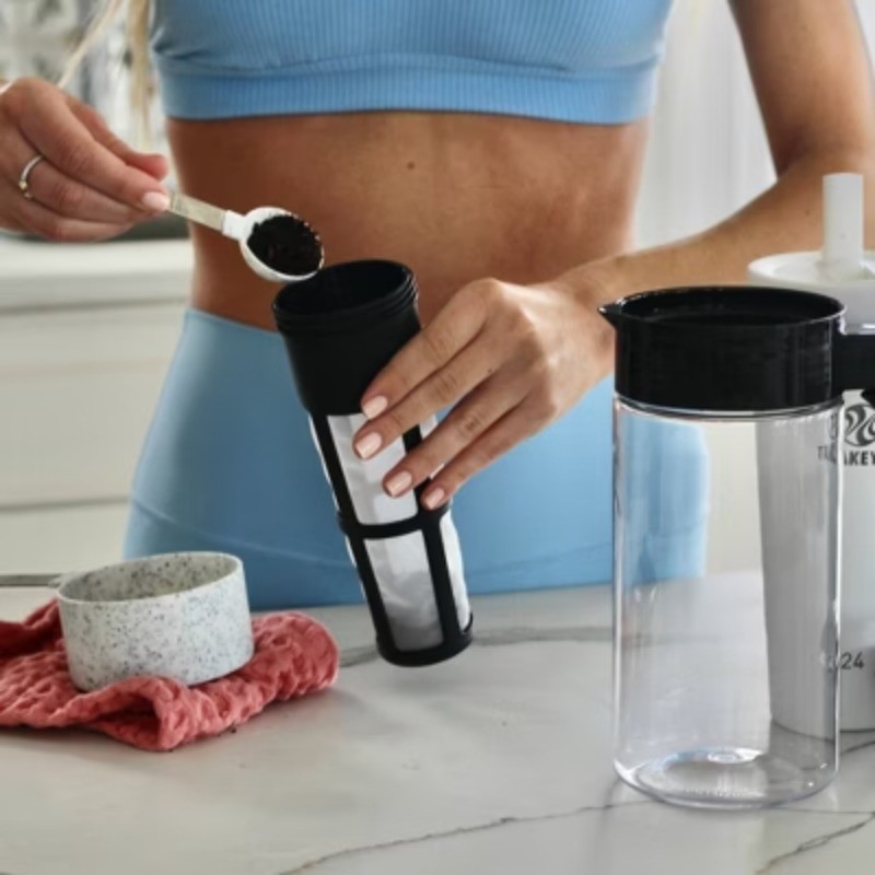 1qt Cold Brew Coffee Maker Black: Hand Wash gallery
