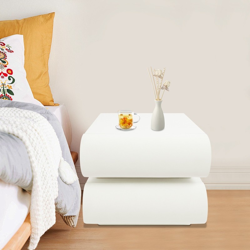 Modern Minimalist End Table, Bedside Table for Bedrooms, Modern Nightstand gallery