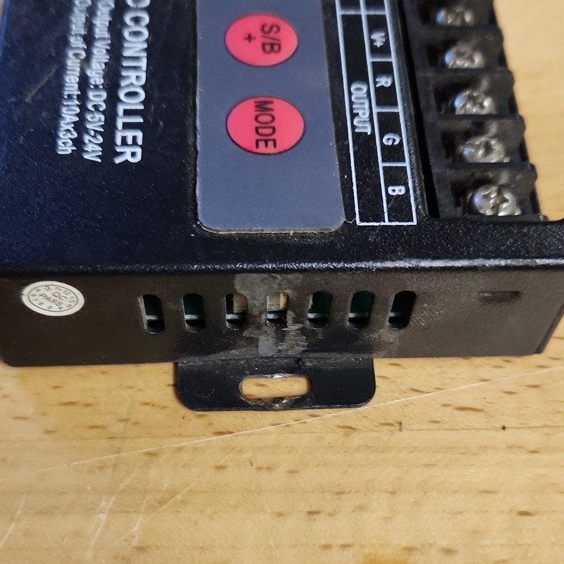 LED Controller DC 5V-24V Button Control Screw Terminal for LED Fixture gallery