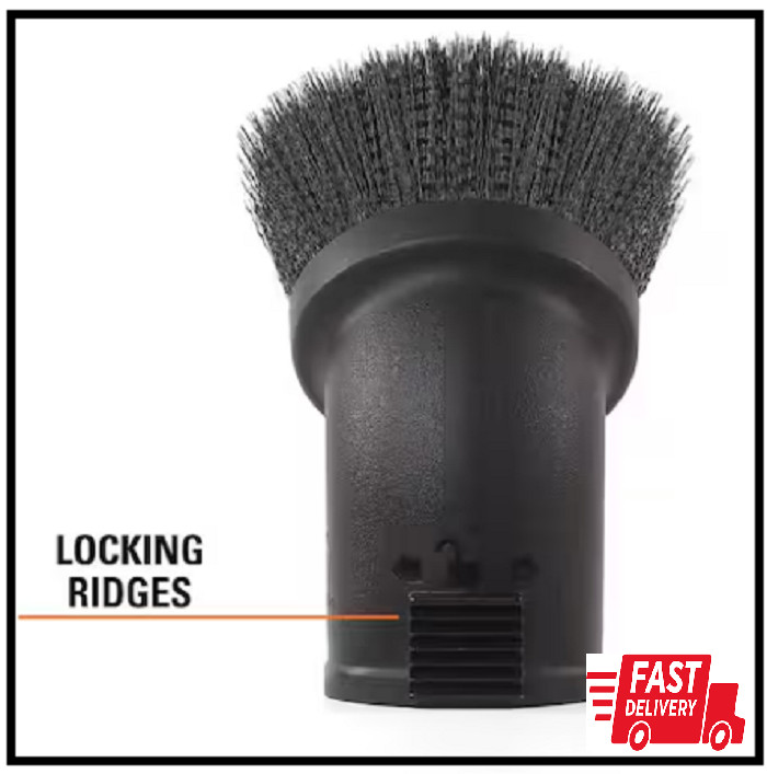 2-1/2 In. Locking Dusting Brush Accessory for RIDGID Wet/Dry Shop Vacuums gallery