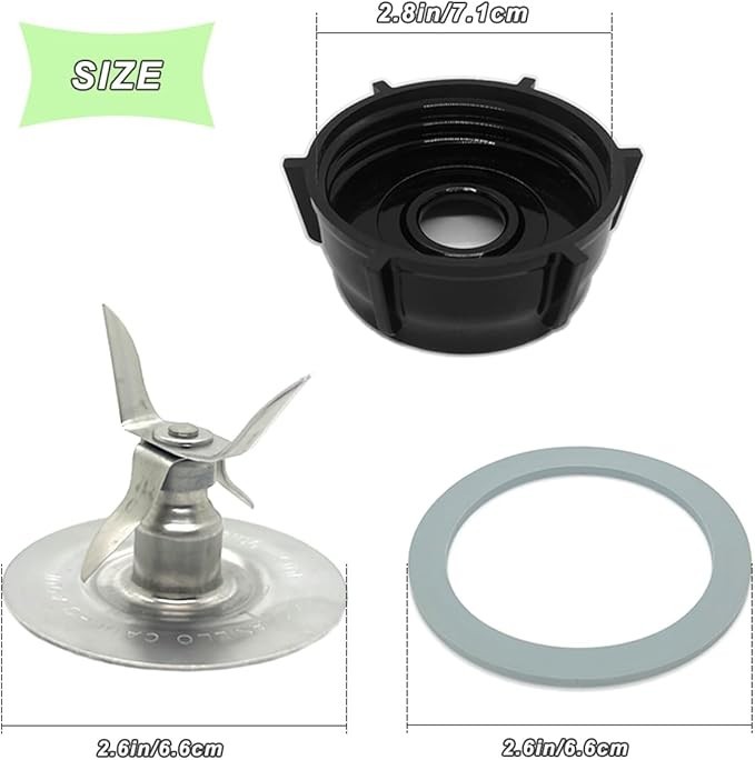 for Oster Blender Replacement Parts Ice Crusher Blade with Jar Base... gallery