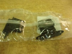 Amerock BPR3417ORB 3/8″ Insert Hinge Oil-Rubbed Bronze 2 pack
