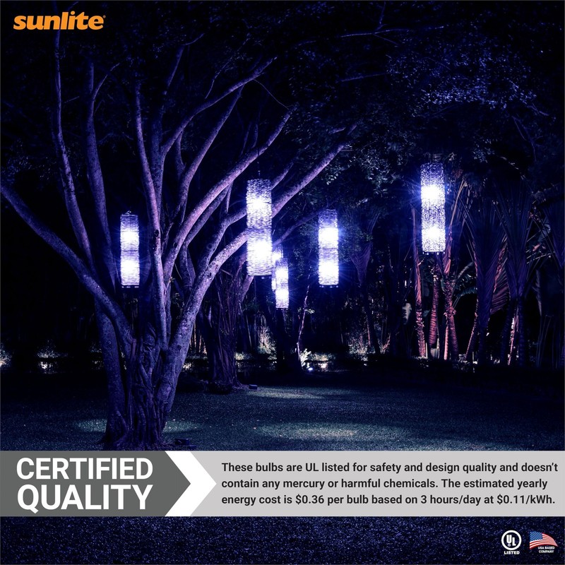 Sunlite 40450 LED A19 Colored Light Bulb, 3 Watts (25w Equivalent), E26 Mediu... gallery