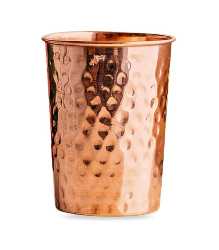 Pure Copper Drinking Cups - Ayurvedic Health Tumblers For Drinking Water Glasses gallery