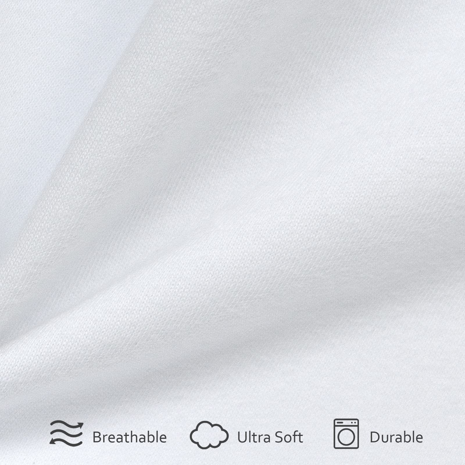 Cot Sheets 31" x 75"(2 Pack), Cot Fitted Sheet Ultra Soft and Breathable Snug... gallery