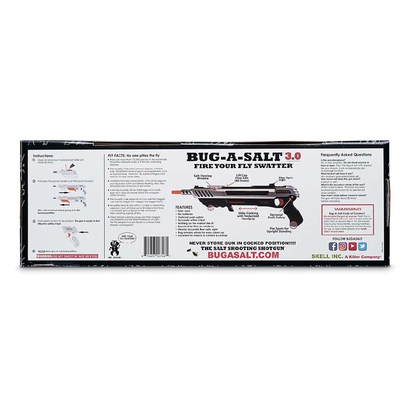 Damaged Box Authentic BUG-A-SALT 3.0 Advanced Combat Insect Eradication Gun gallery