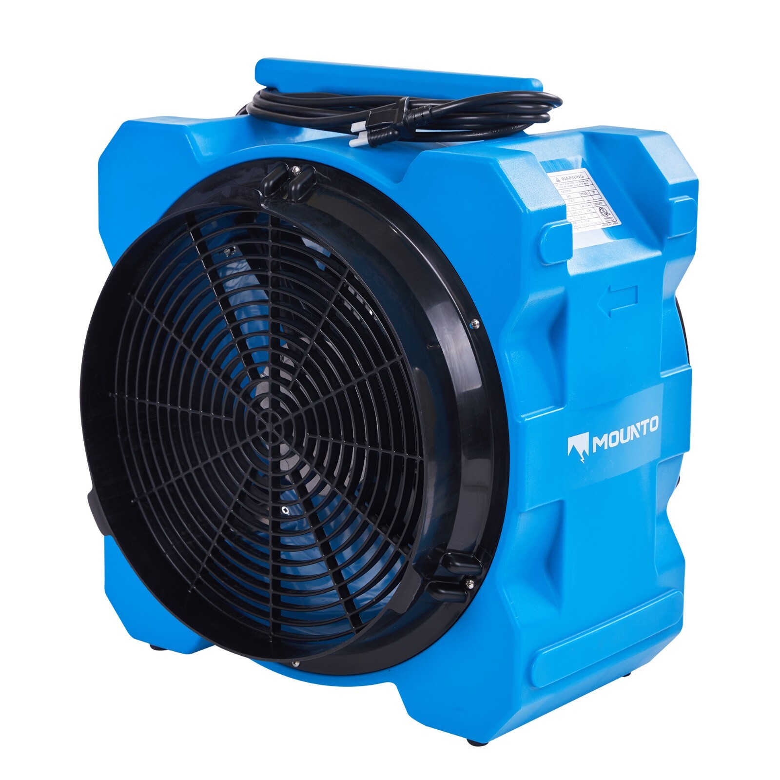 MOUNTO 16inch 5000cfm Axial Blower Fan Ventilator for confined Spaces gallery