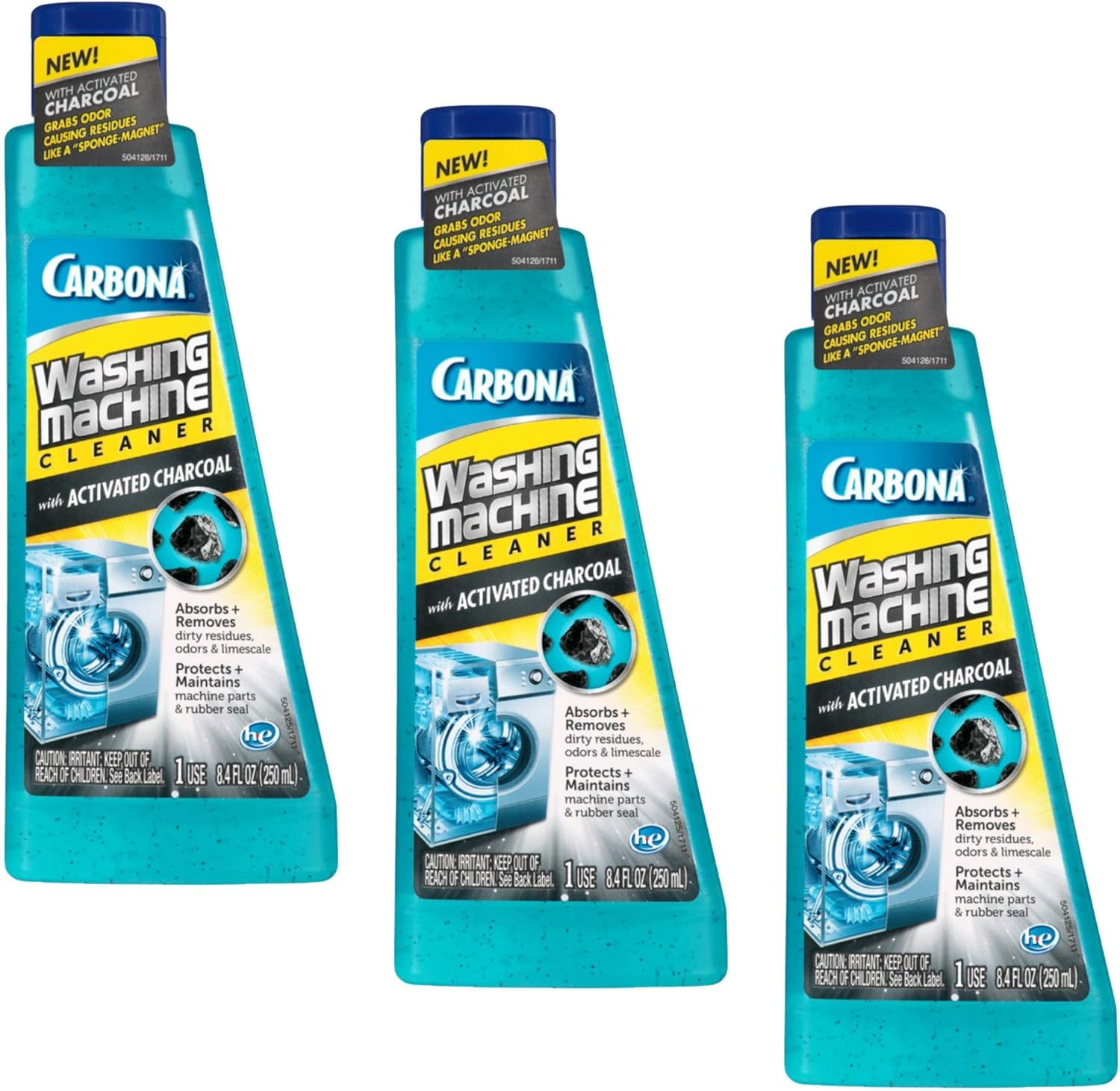 Washing Machine Cleaner with Activated Charcoal | Removes Odor-Causing Residues gallery