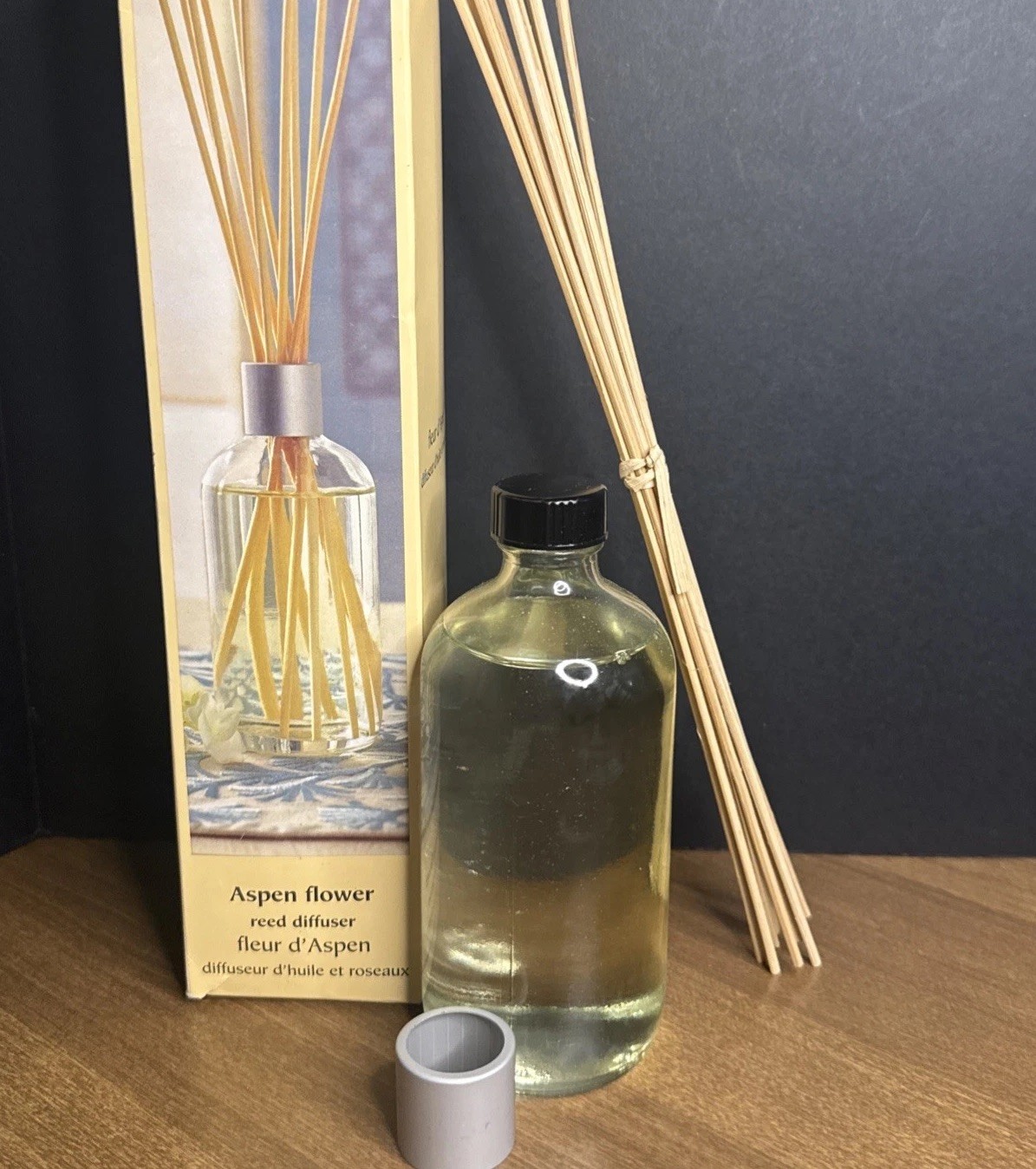 ASPEN FLOWER Pier 1 Reed Diffuser 8oz Fragrance New NOS Vintage Discontinued gallery