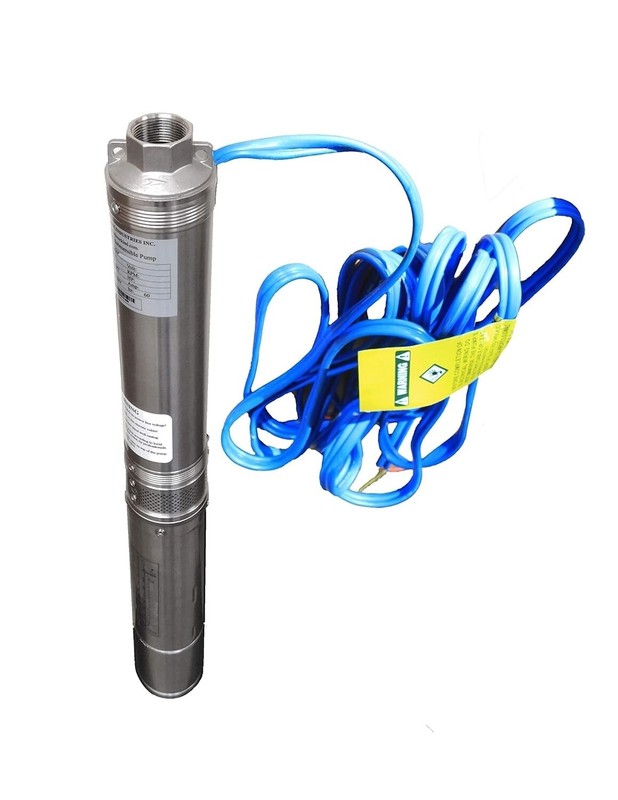 Deep Well Submersible Pump, 1/2 hp, 110V, 60 Hz, 25 GPM, 150' Head, Stainless... gallery