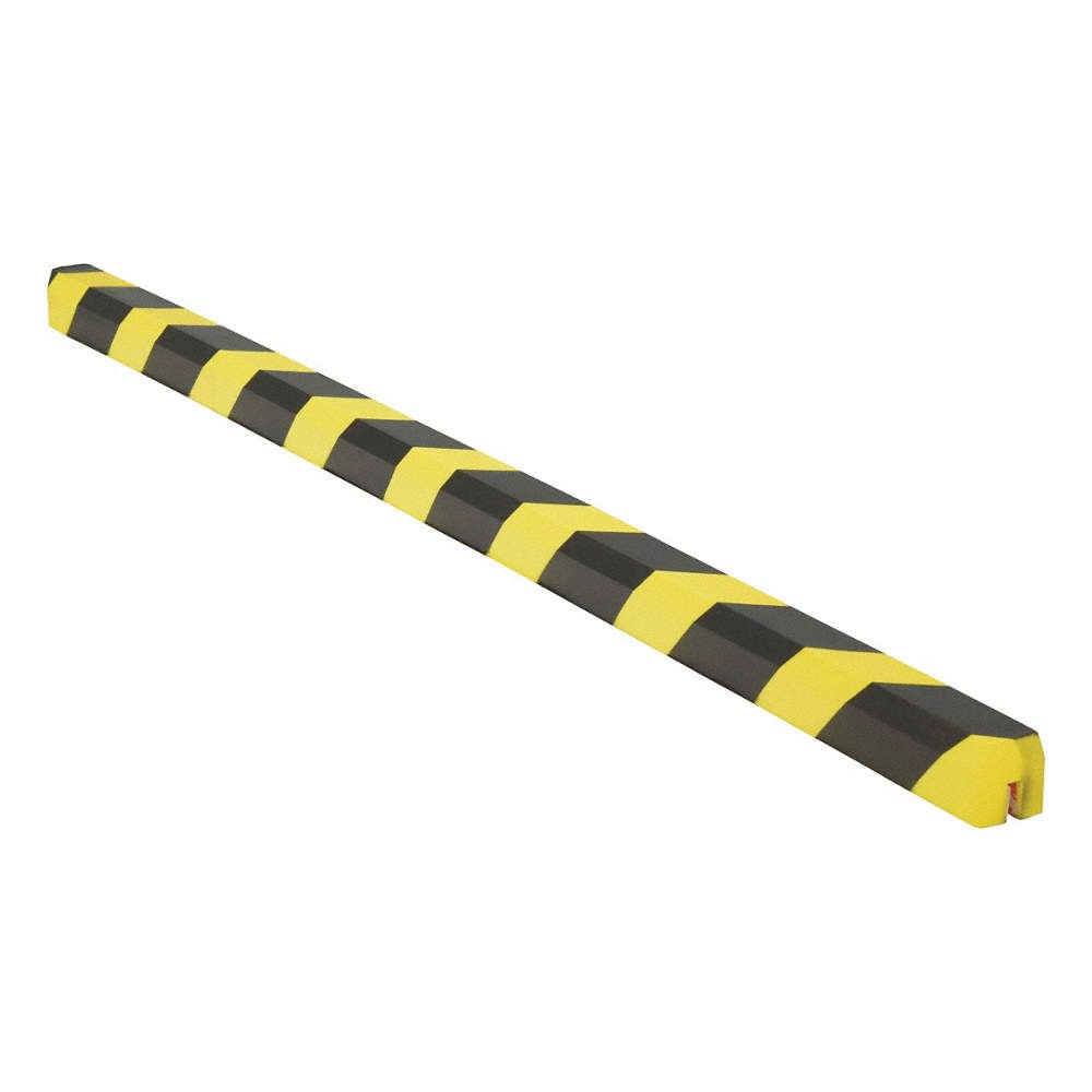 GRAINGER APPROVED FEG-C Corner Guard, Black/Yellow, 39 1/2 in H 5MKE4