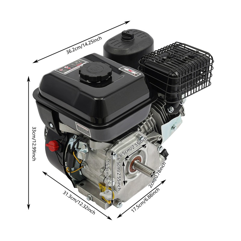 212cc 7.5hp 4-stroke Gasoline Engine Steel Start Engine Manual gallery