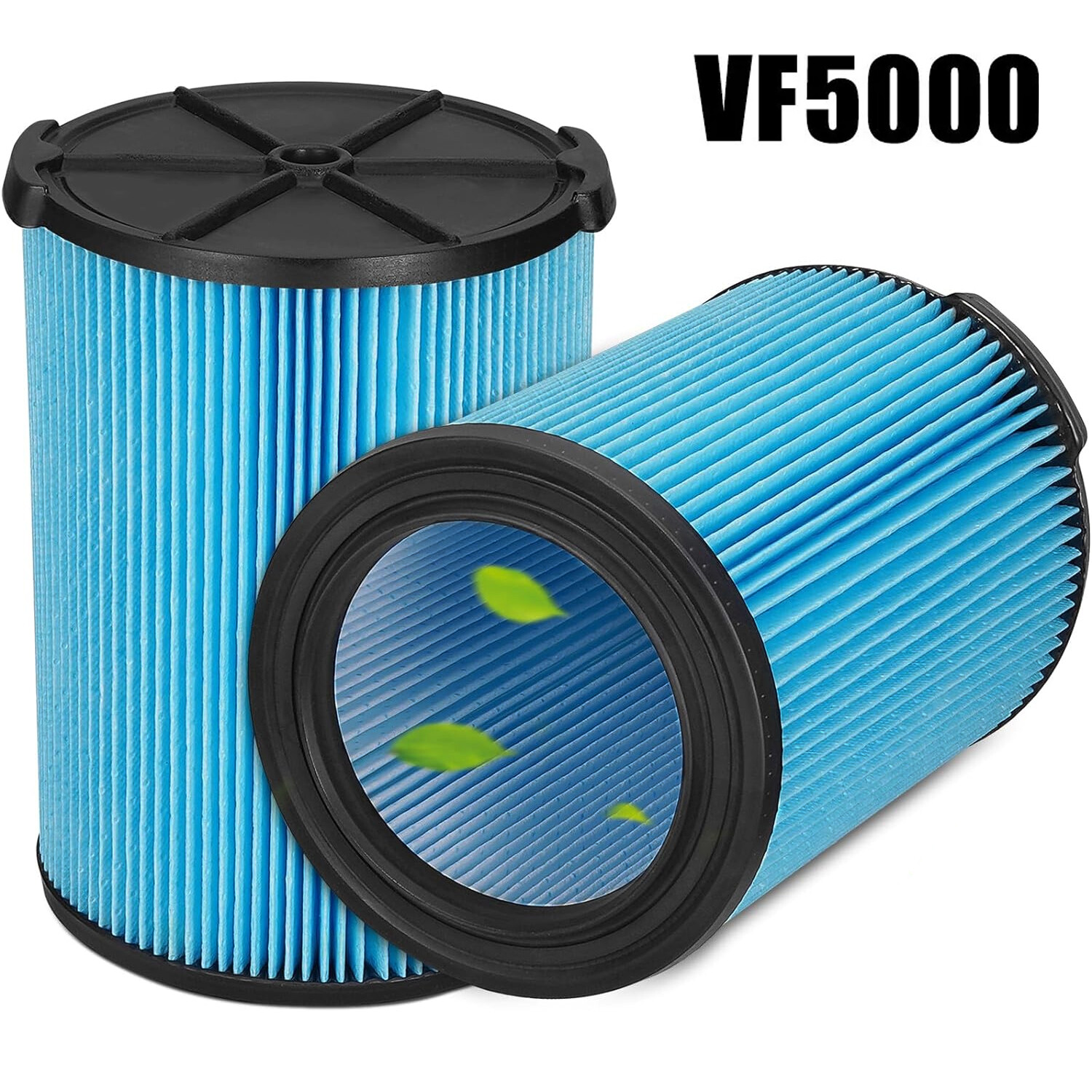 2 Pack VF5000 Vacuum Dust Filter For RIGID Shop Vac 3 Layer 6-20 Gallon Replace gallery