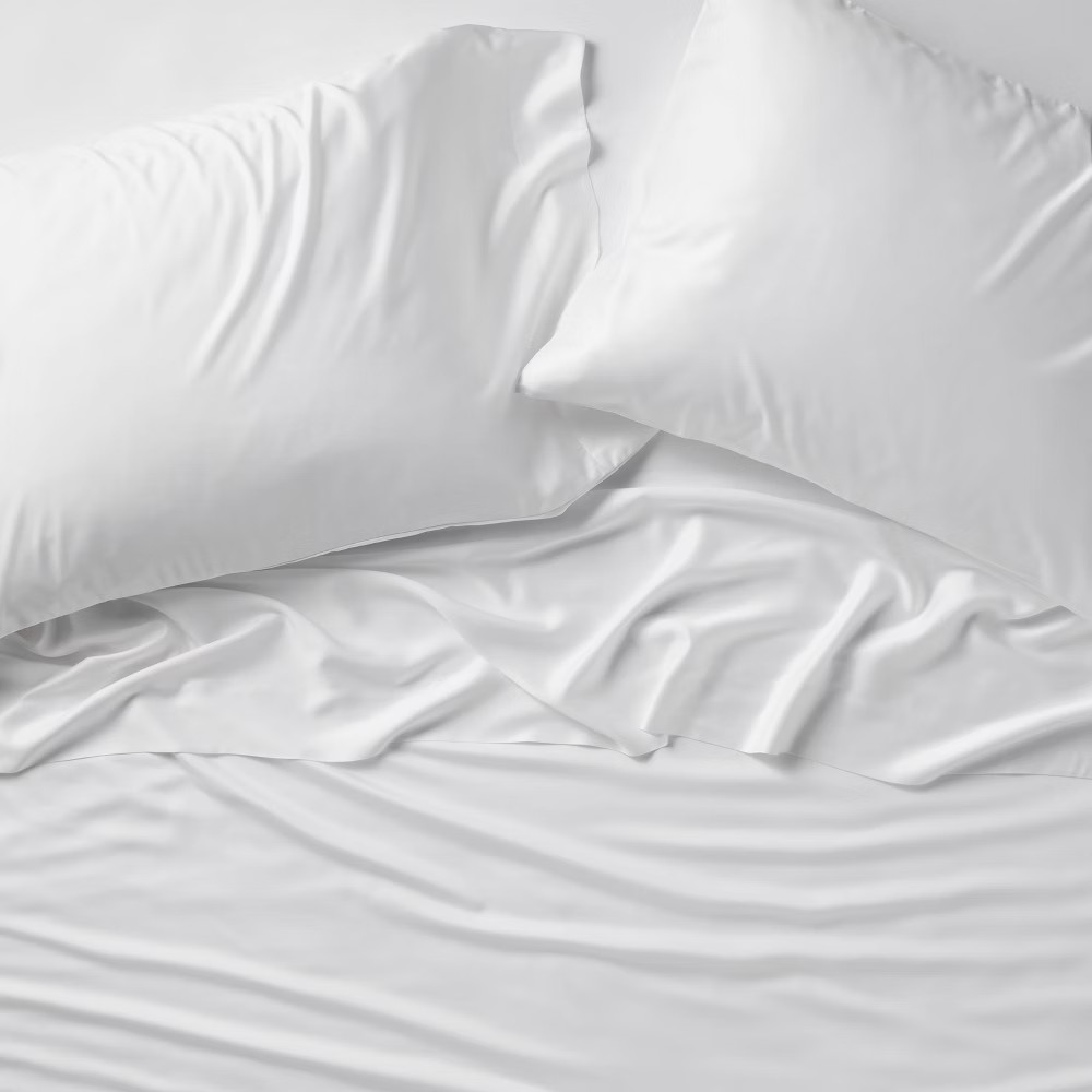 400 Thread Count Rayon from Bamboo Sheet Set Dark - Casaluna gallery