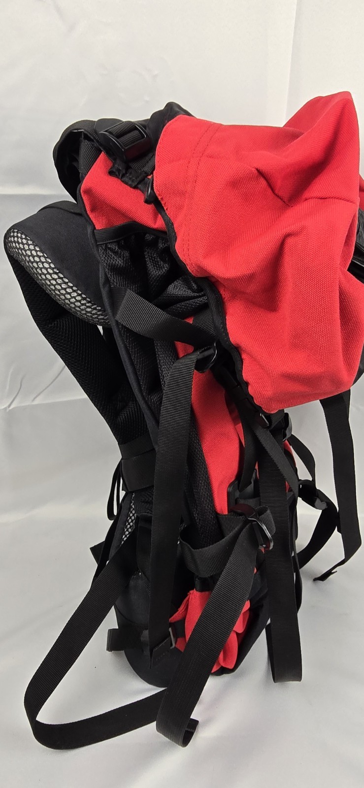 PakTek ToolPak Backpack Semi Rigid Frame  Red/Black 5
