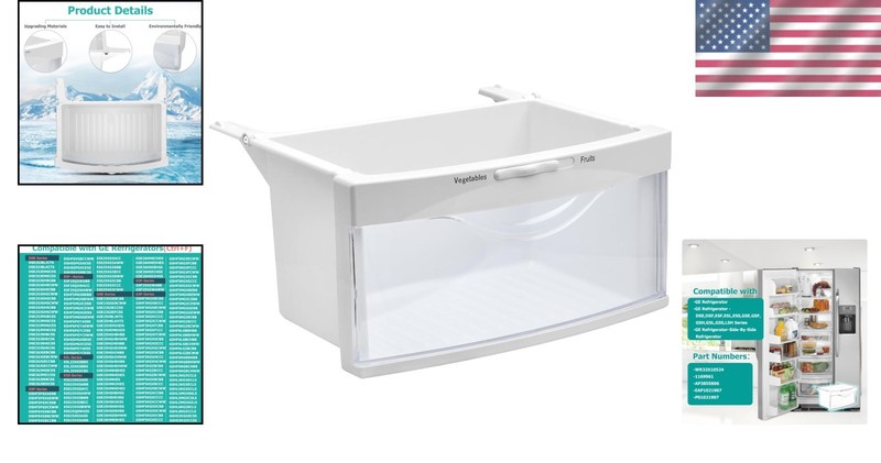 Bottom Pan Assembly Compatible with Ge Refrigerator WR32X10524 gallery