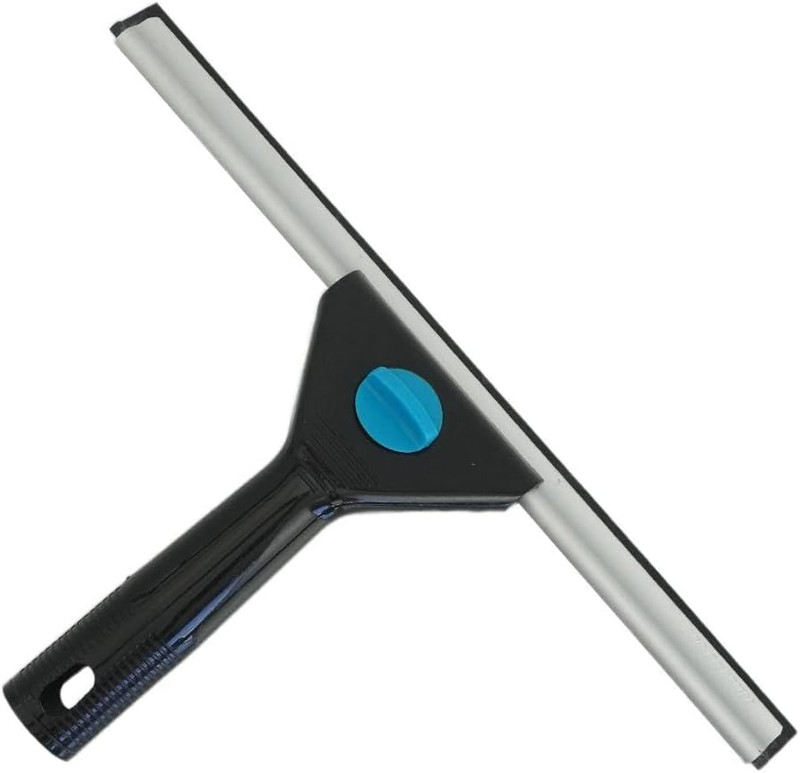 12 Inch All Purpose Window Squeegee - Lightweight Durable Plastic Handle -Alumin gallery