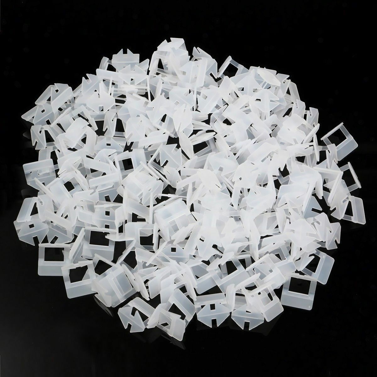 200 - 3000 Pcs Clip Tile Leveling System Kit Floor Wall Tile Spacer Tiling Tool gallery