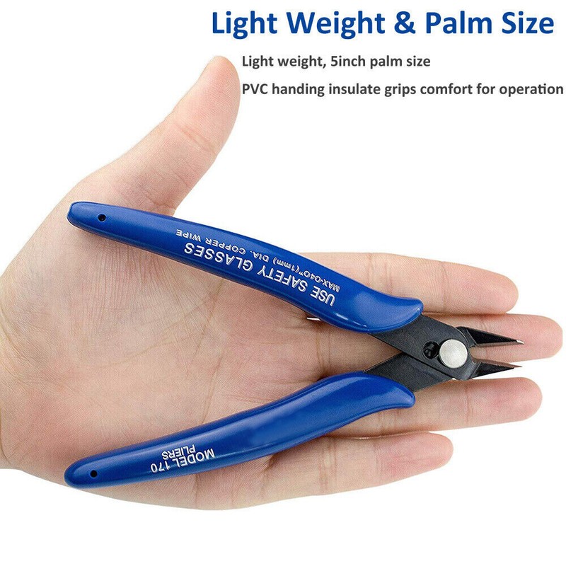 5/10pcs Plato170 Electrical Flush Wire Cutter Electronic Diagonal Plier Nipper gallery
