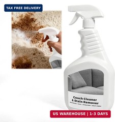 Couch Stain Remover Spray: Multi-Surface Upholstery Cleaner – Pet-Safe Non-Toxic