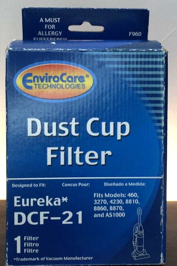 Enviro-Care Technologies Eureka Vacuum DCF-21 Dust Cup Filter