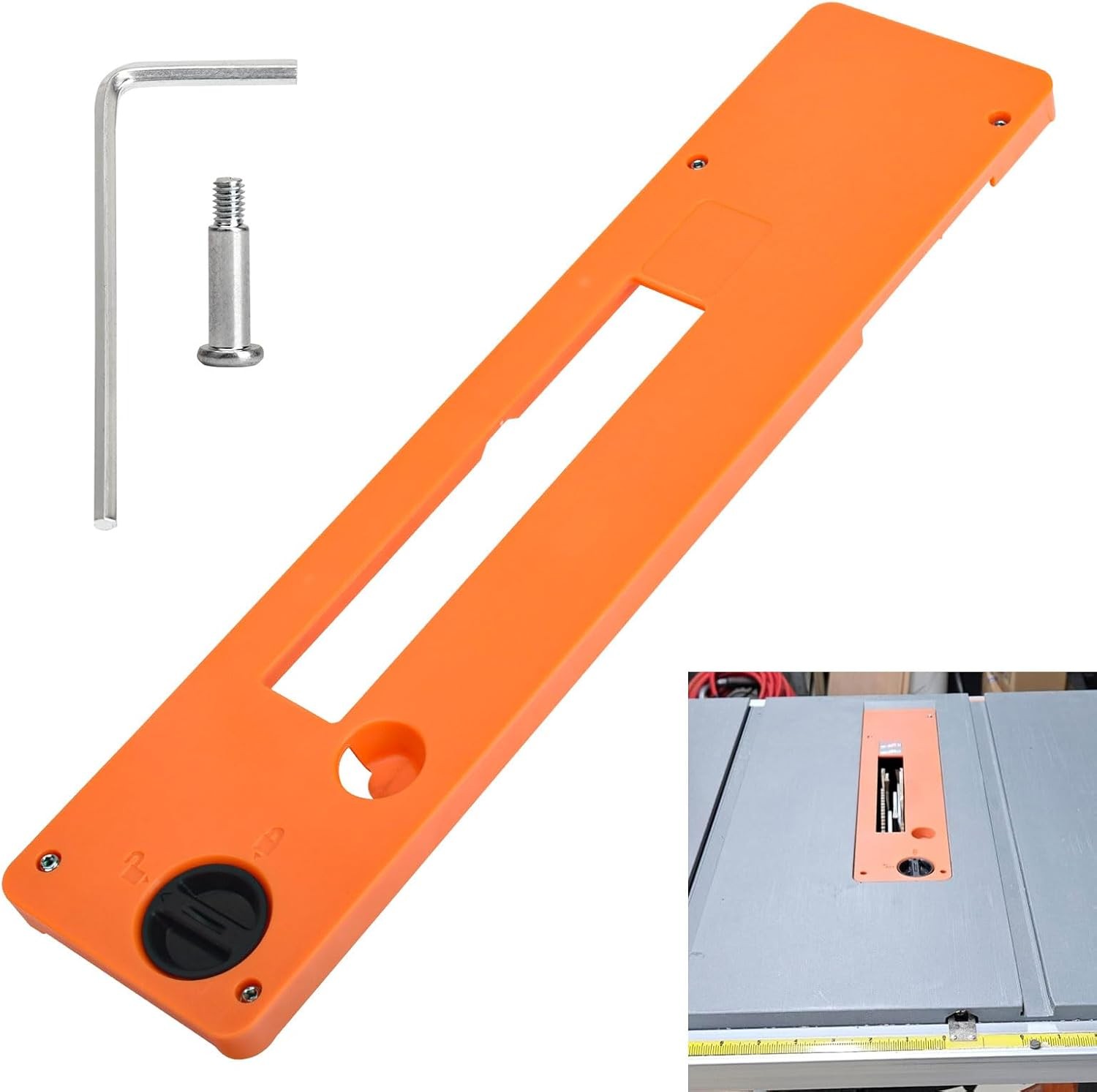 FOR RIDGID DADO THROAT PLATE FOR R4514, R4514T, R4518, R4518T TABLE SAW W gallery