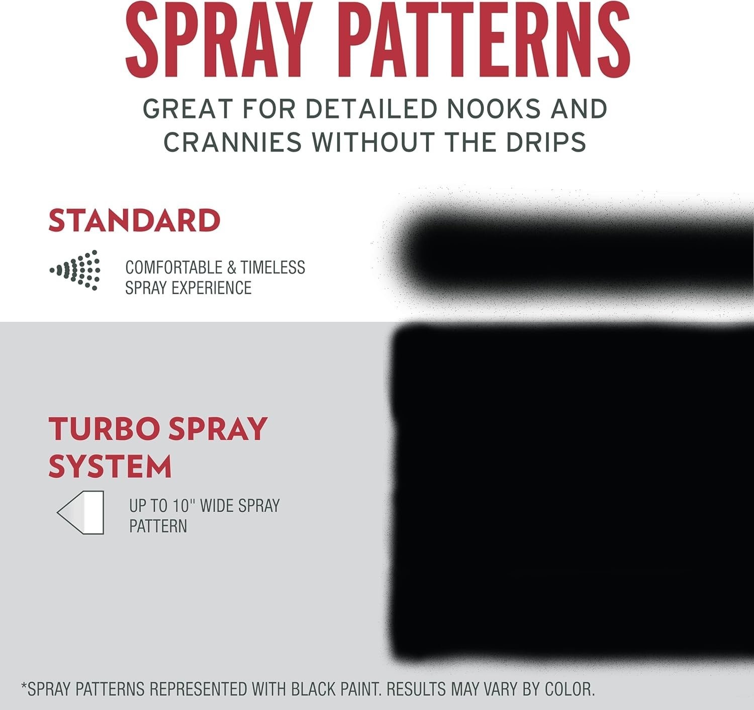 6 Pack 334128-6PK Stops Rust Turbo Spray Paint, 24 Oz, Gloss Black Paint gallery